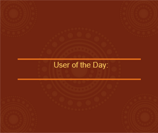 User of the Day